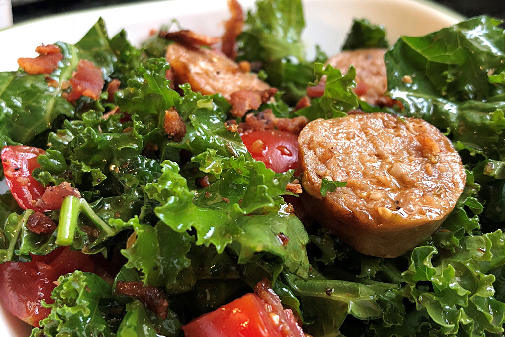 Summer Kale Salad With Berkshire Pork Sausage