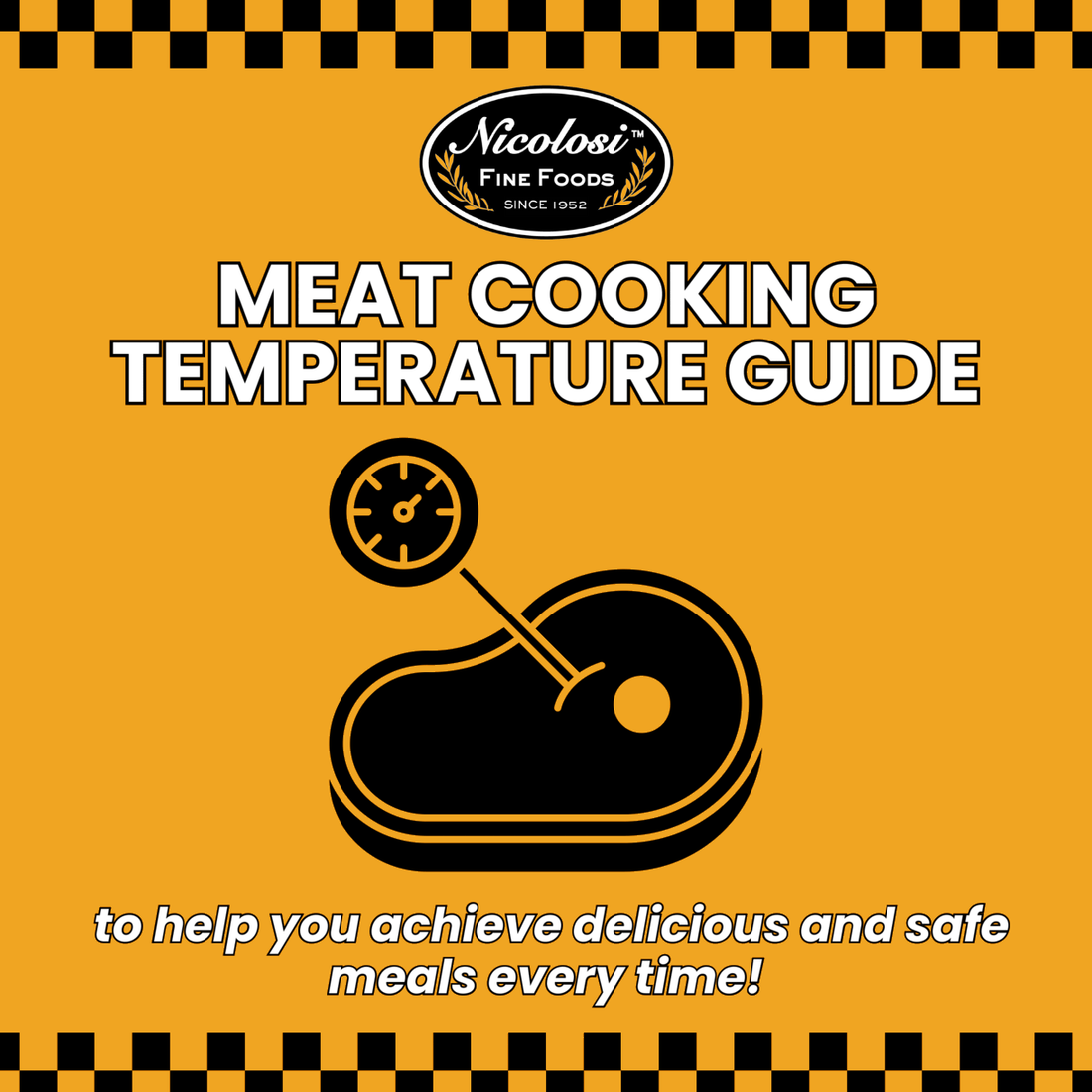 Meat Cooking Temperature Guide