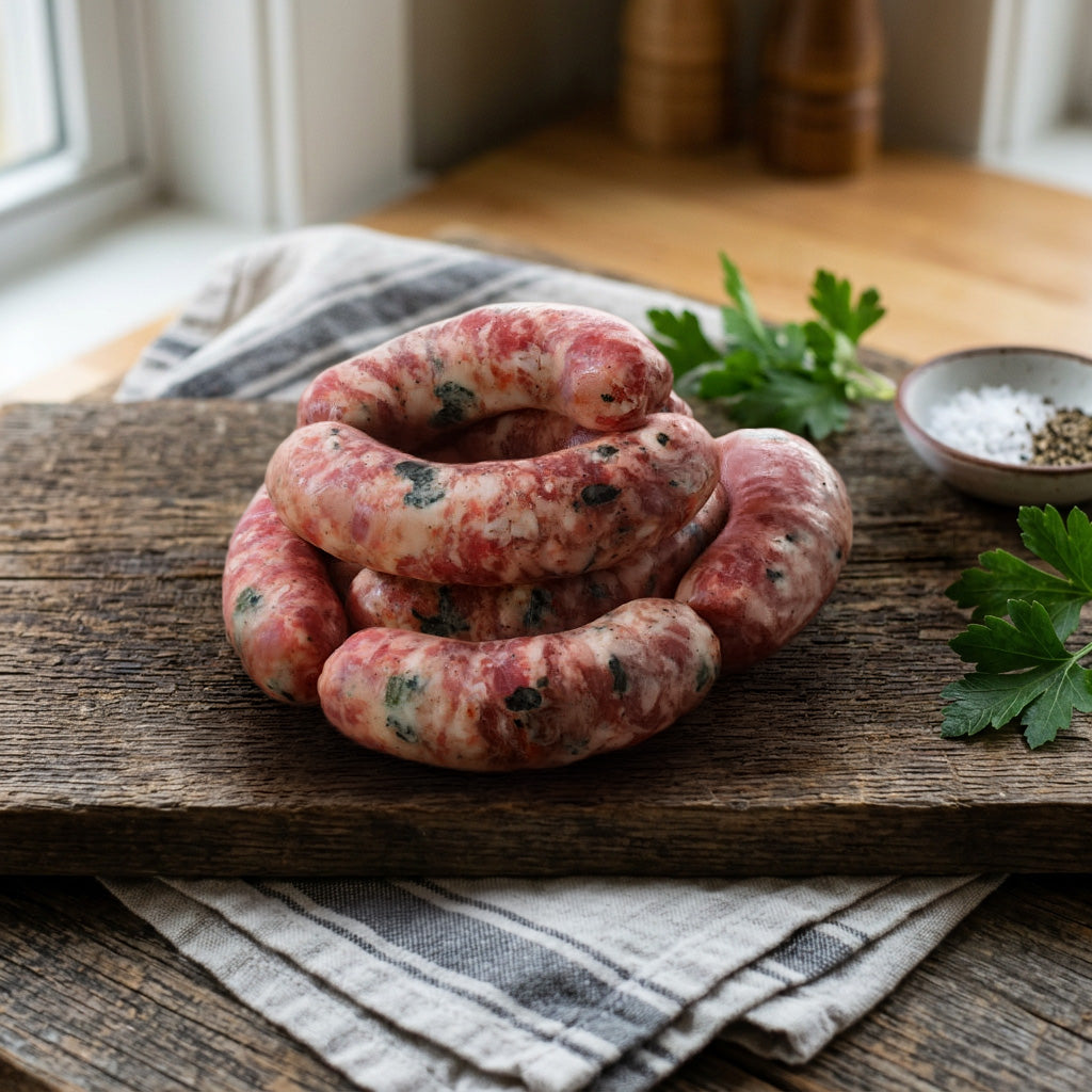 Sausage with Broccoli Rabe and Pecorino Romano Cheese