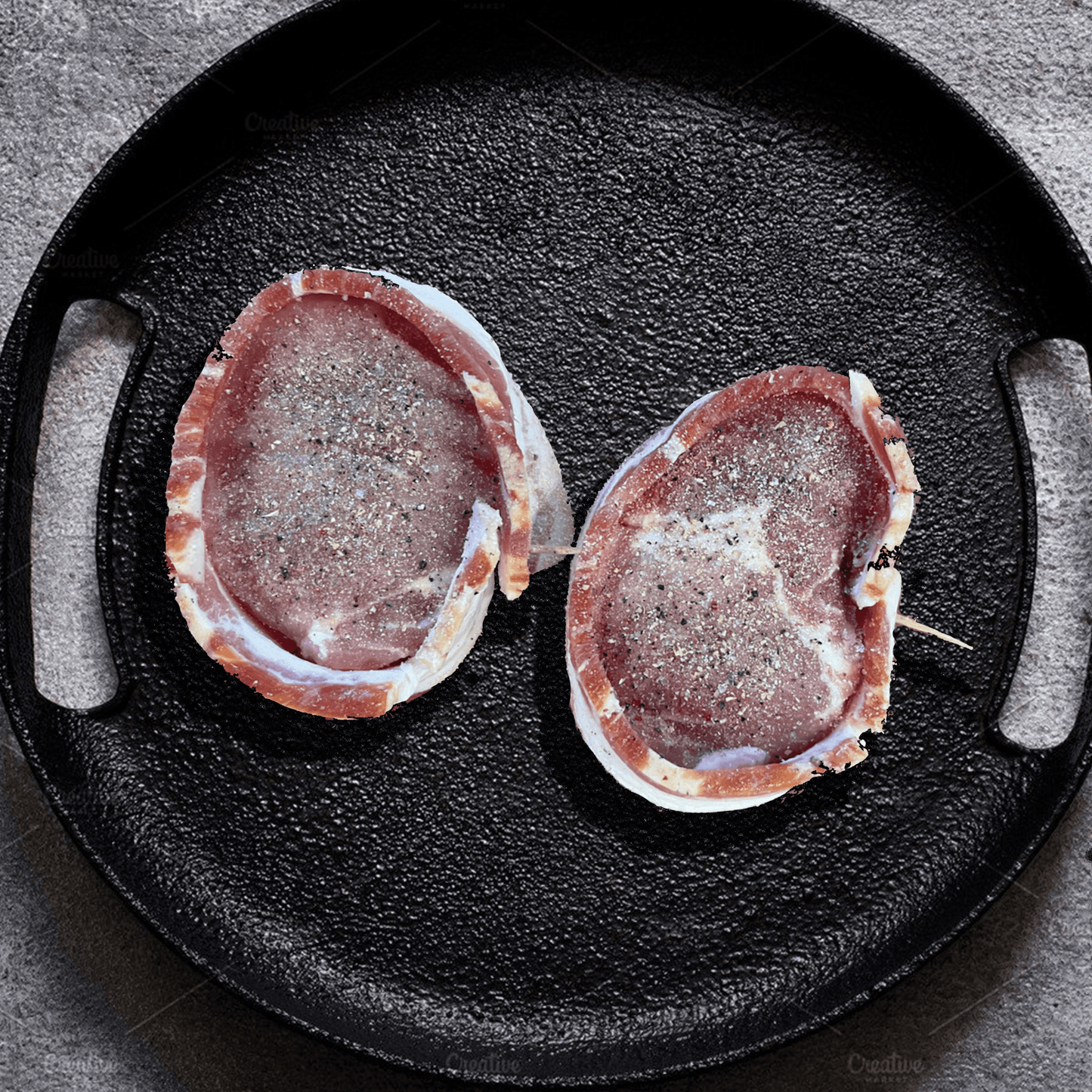Berkshire Bacon Wrapped Ribeye - Nicolosi Foods