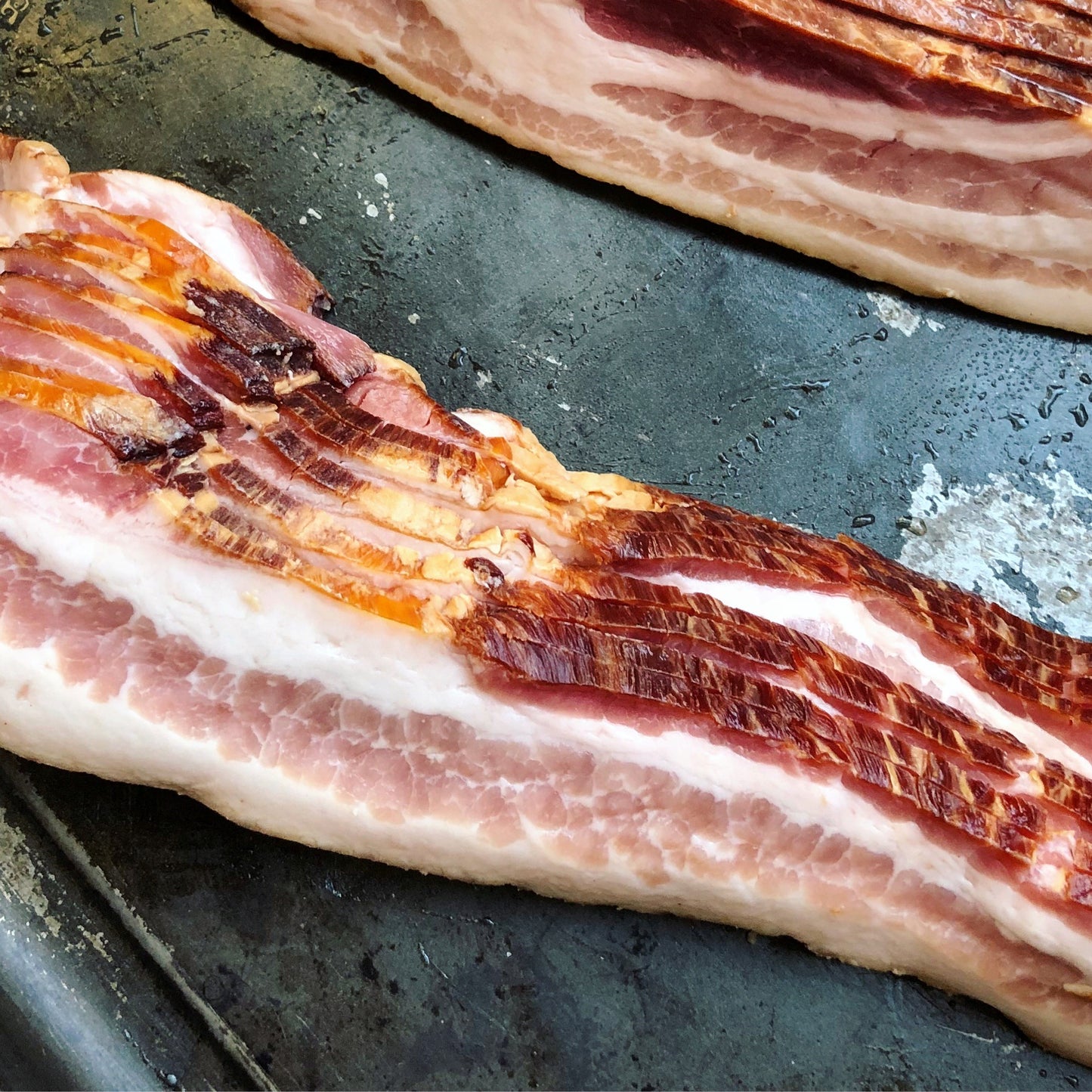 Thick Cut Berkshire Hickory-Smoked Uncured Bacon - Nicolosi Foods