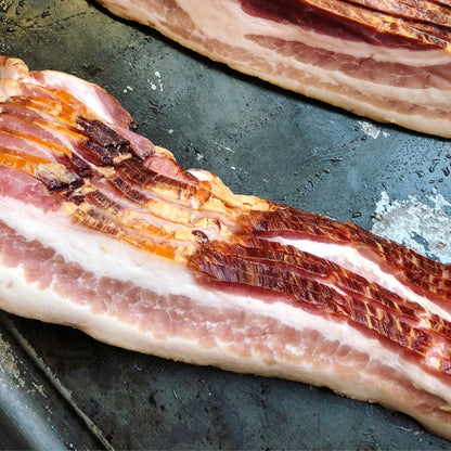 Thick Cut Berkshire Hickory-Smoked Uncured Bacon - Nicolosi Foods